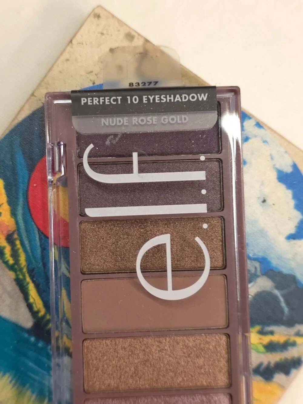 e.l.f. Perfect 10 Eyeshadow Palette - Nude Rose Gold